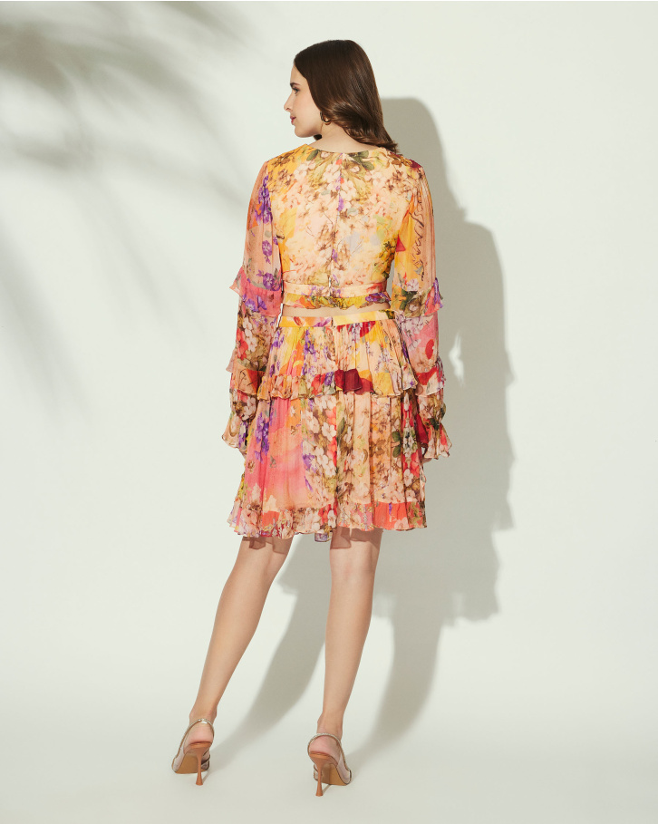Springtime cut-out dress