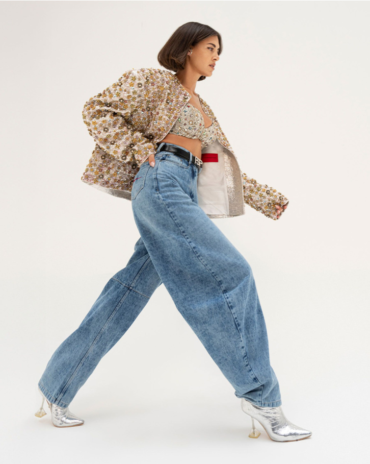 Light blue jeans