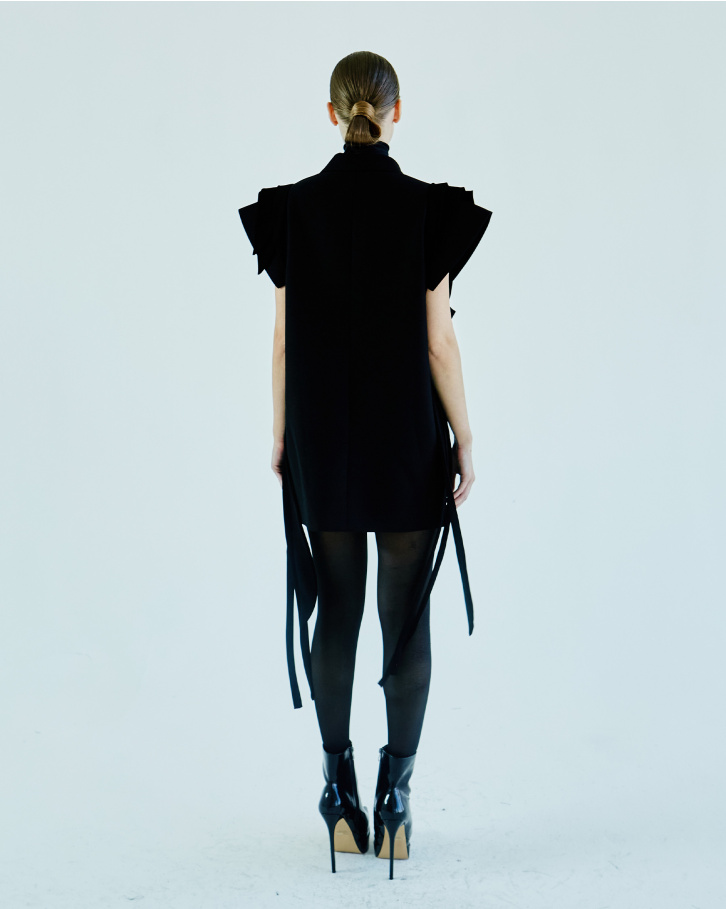 Black embroidered jacket