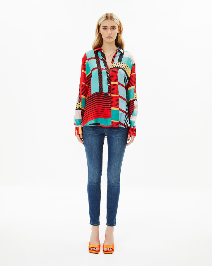 Geometric classic shirt