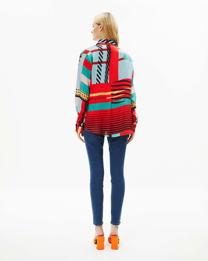 Geometric classic shirt