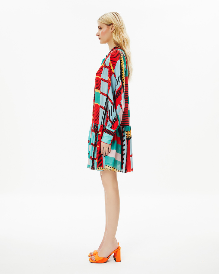 Geometric short Dress