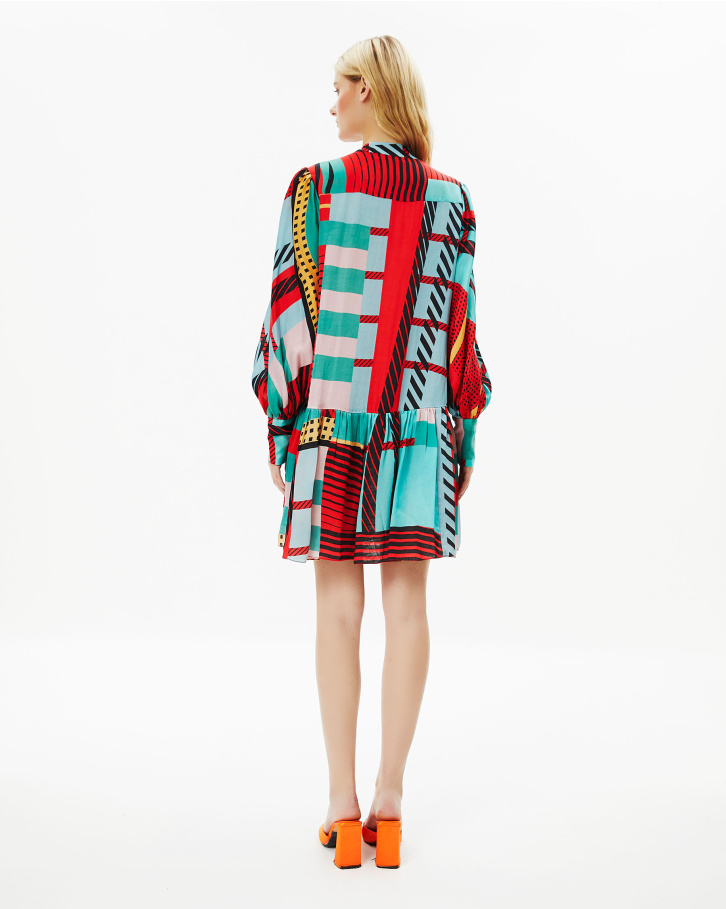 Geometric short Dress