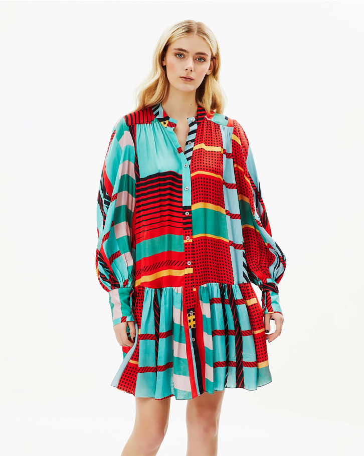 Geometric short Dress