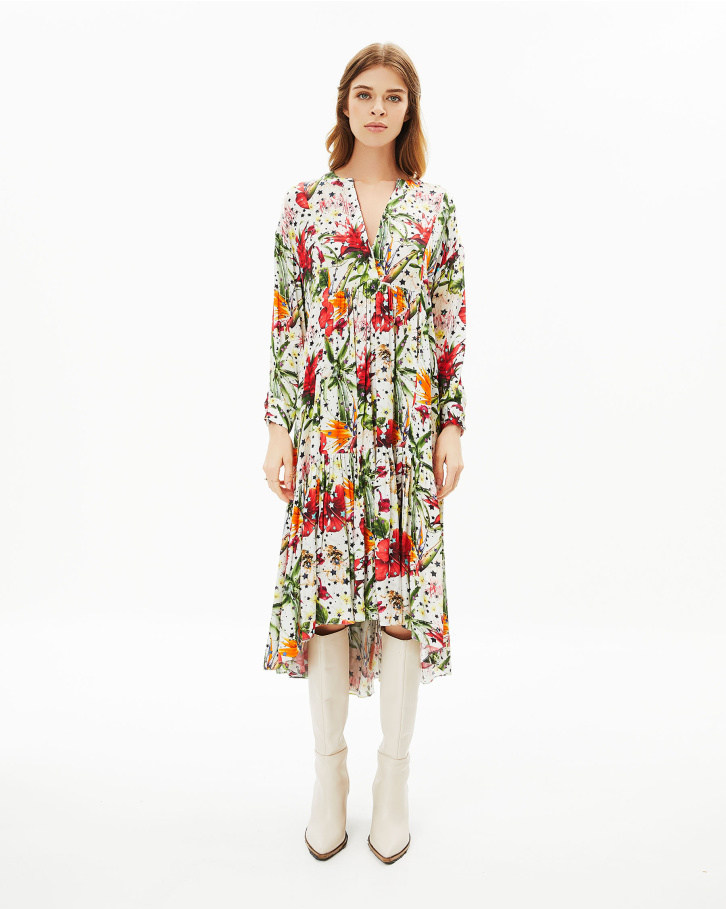 Star-Studded Midi Dress