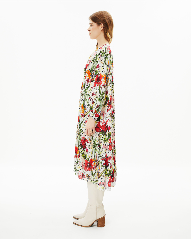 Star-Studded Midi Dress