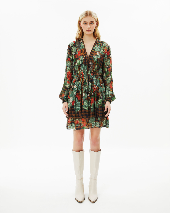 Tropical Short Dress