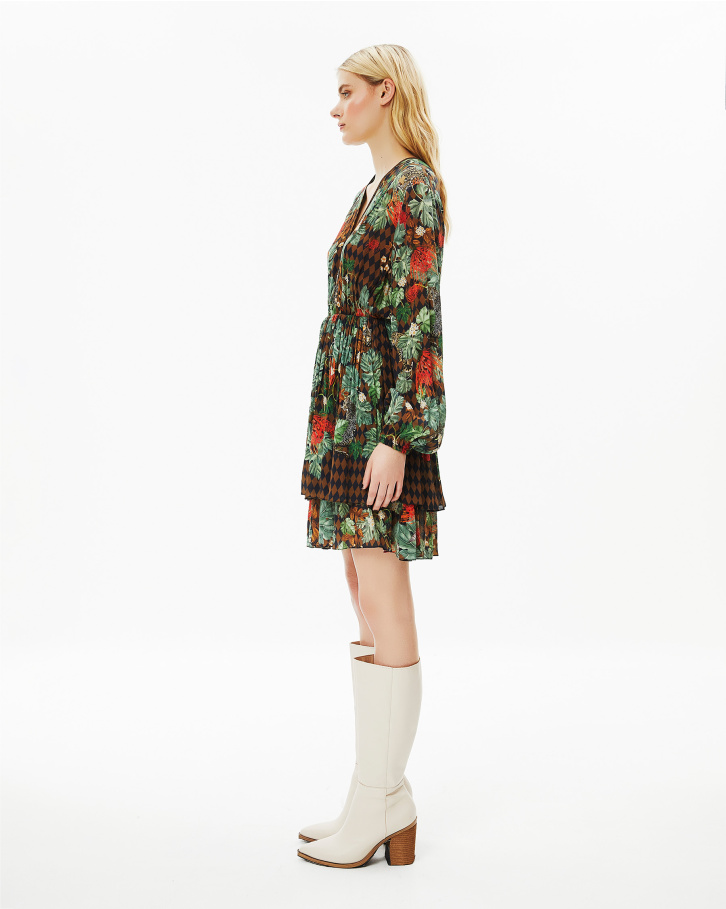 Tropical Short Dress