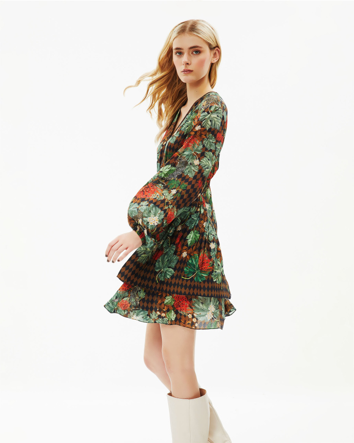 Tropical Short Dress
