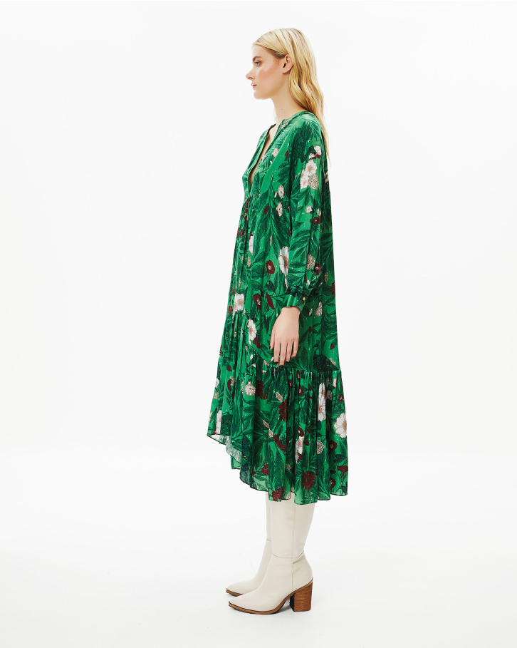 Enchanted Forest Midi Dress