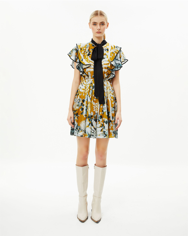 Mustard Mellow short dress