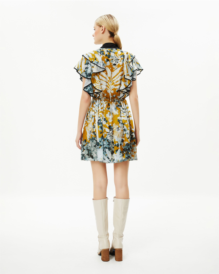 Mustard Mellow short dress