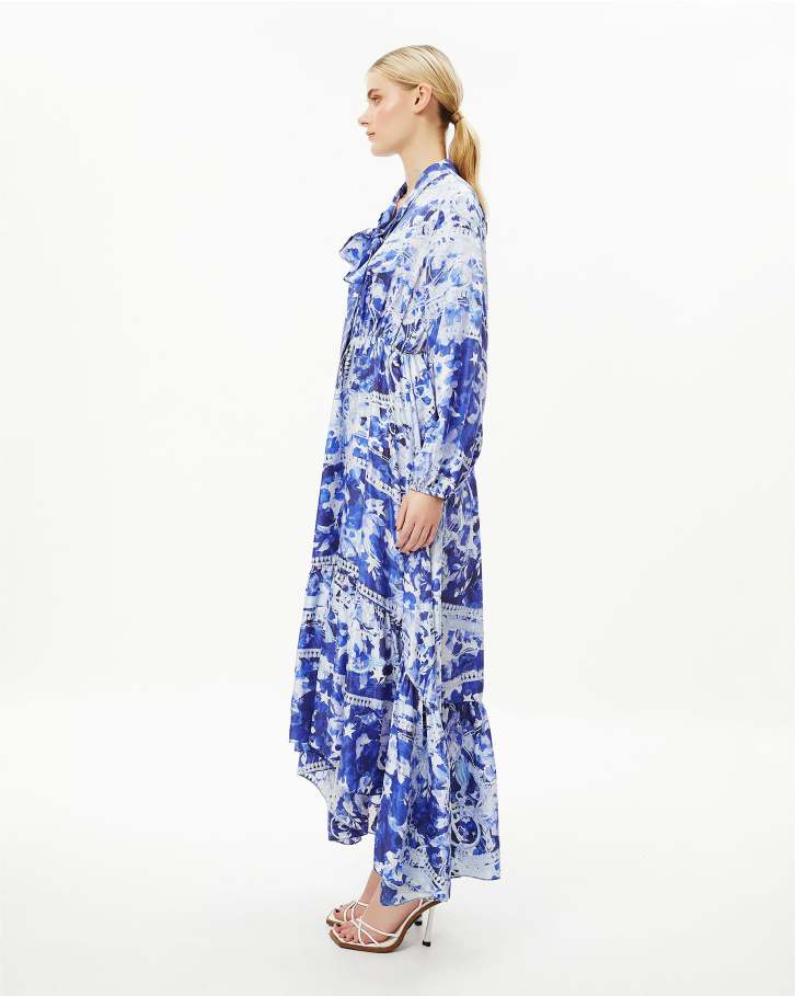 Aqua Lush Maxi Dress