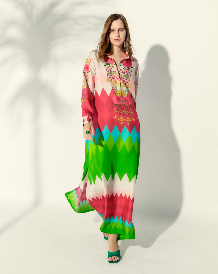 Chevron Affair kaftan