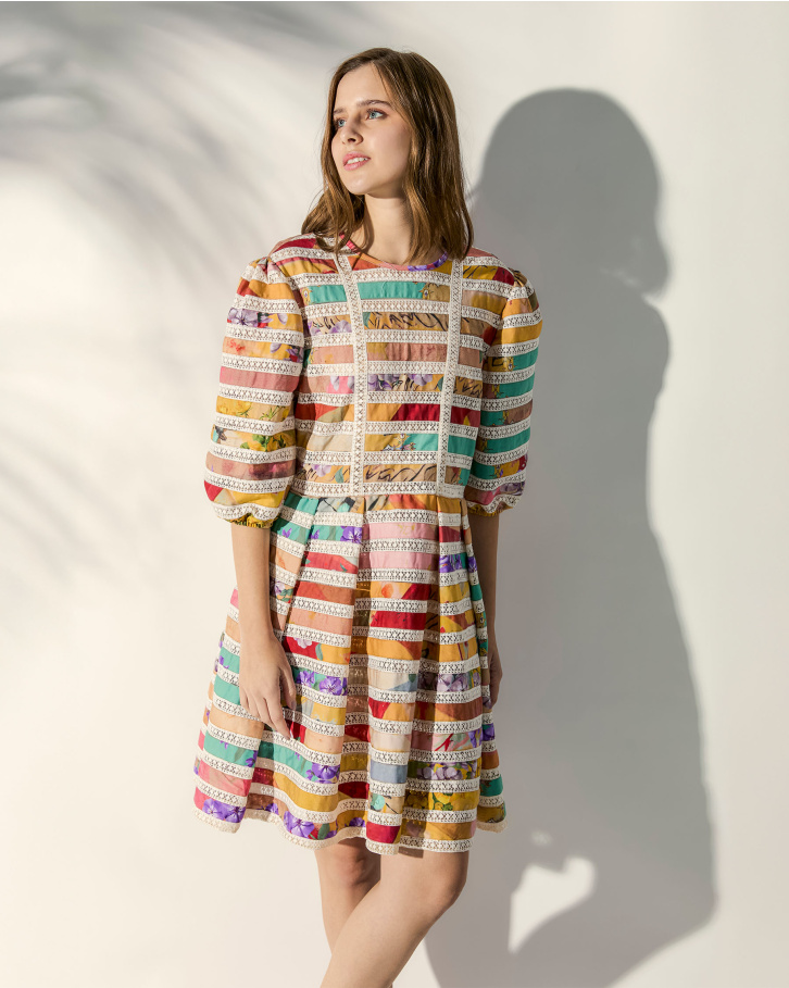 Springtime Flared Dress