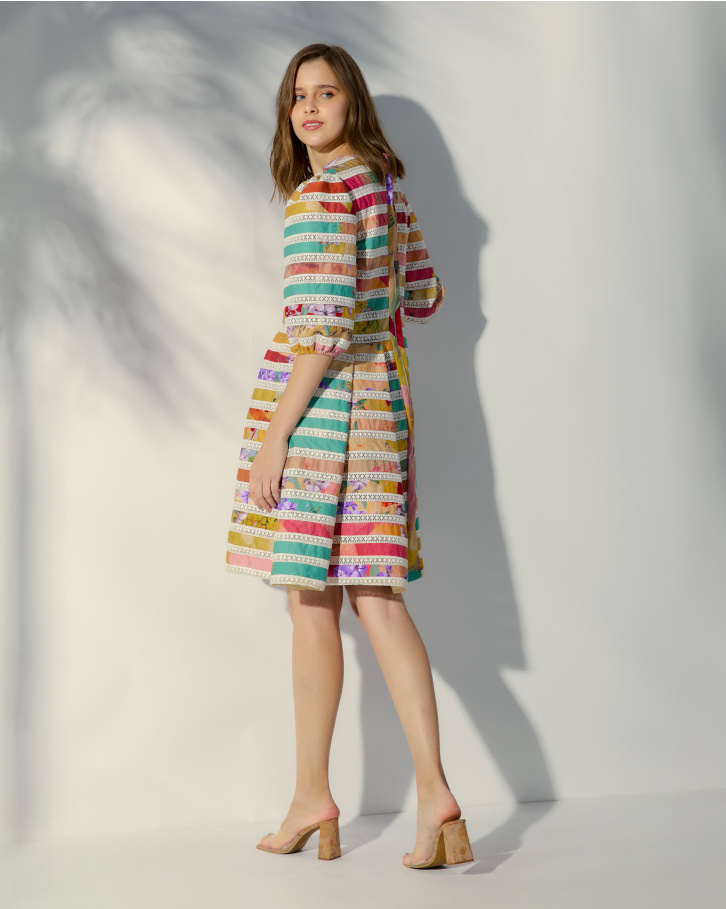 Springtime Flared Dress