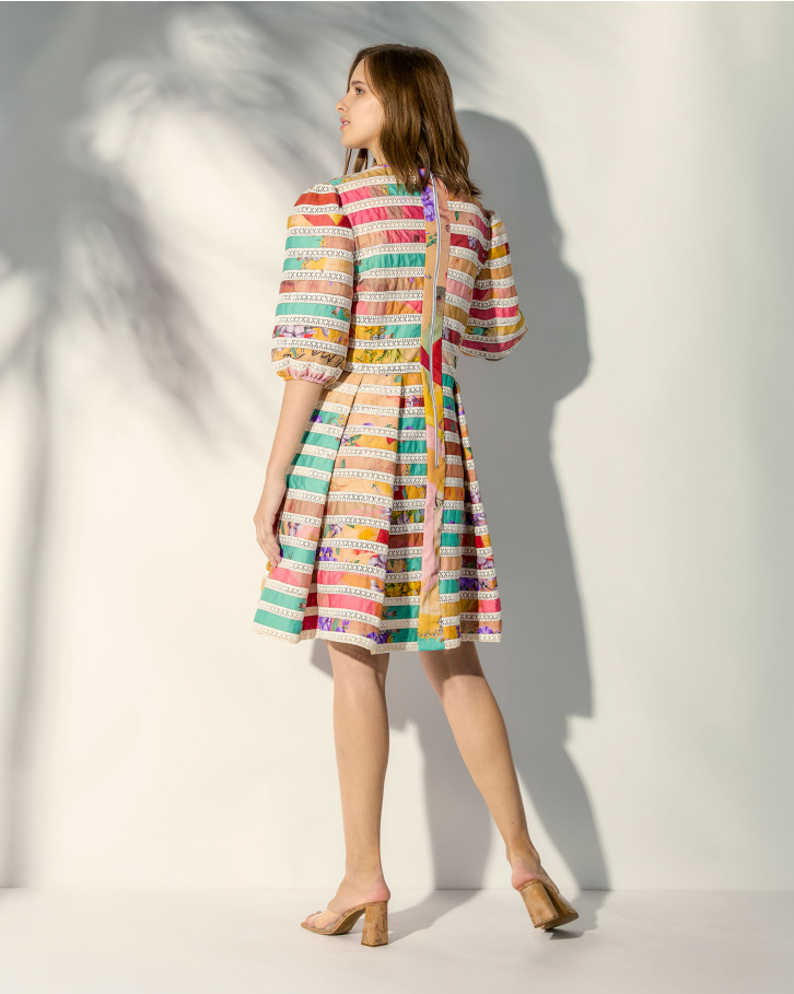 Springtime Flared Dress