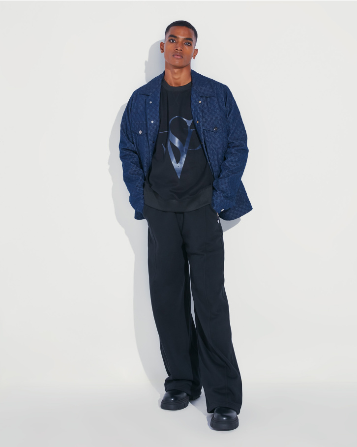 FSP monogrammed denim jacket