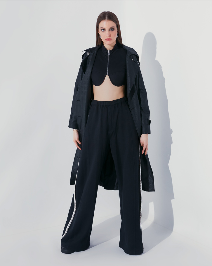 FSP monogrammed trench coat