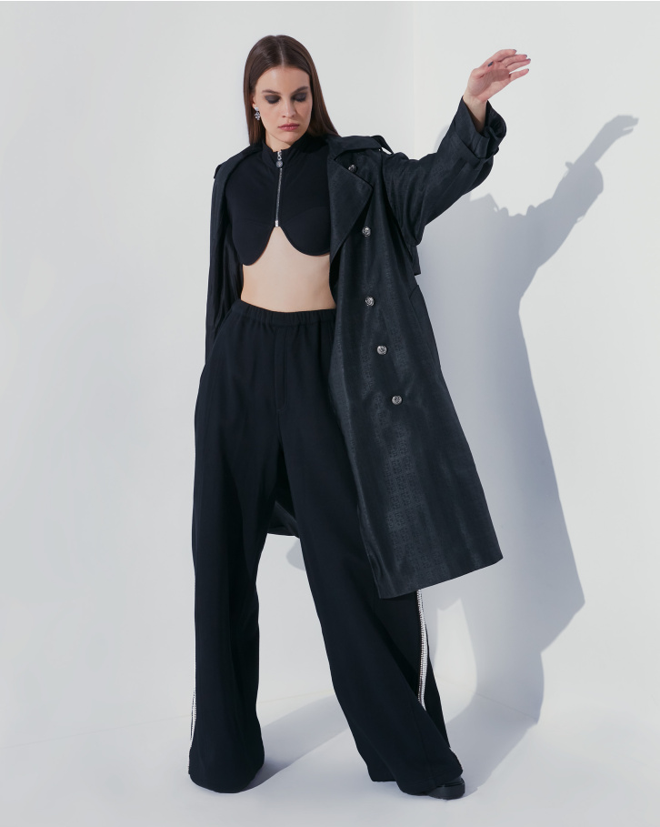 FSP monogrammed trench coat