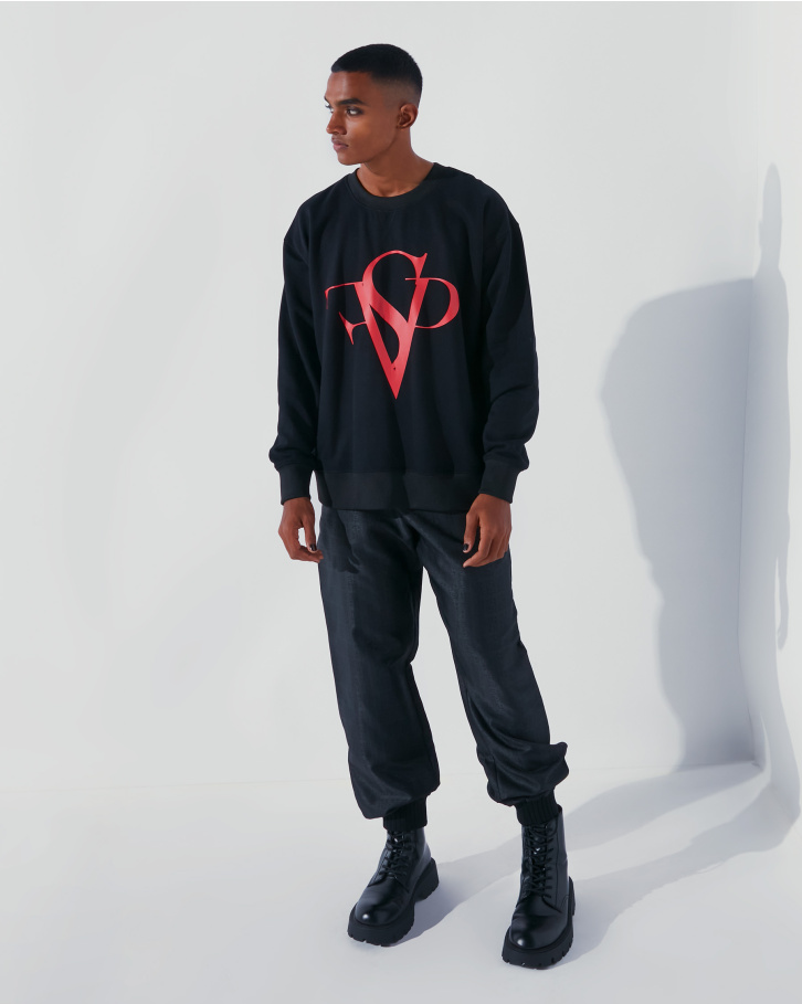 FSP crimson logo-print sweatshirt