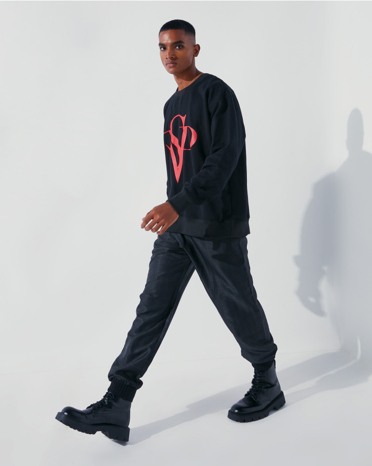 FSP crimson logo-print sweatshirt
