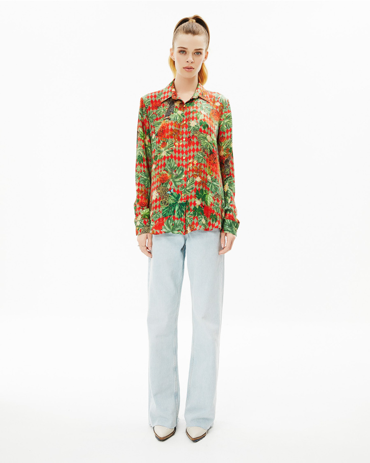 Tropical Red Classic Shirt
