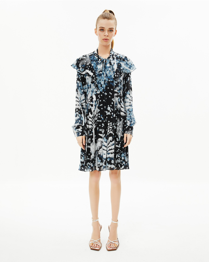 Nocturnal short dress