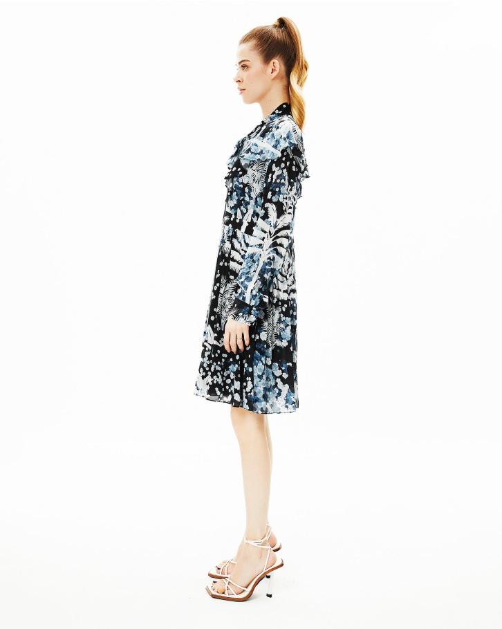Nocturnal short dress