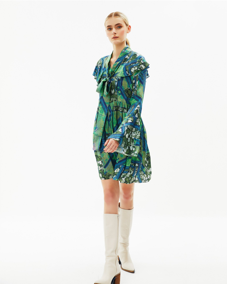 Lush Green Dress