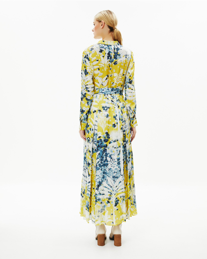 Yellow Divine Long Dress