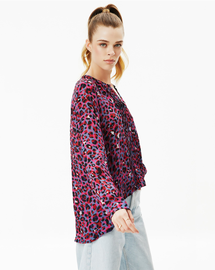 Red Hues Blouse