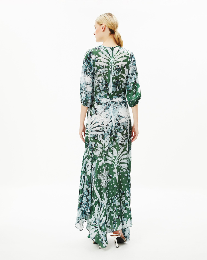 Chaparral Green Long Dress