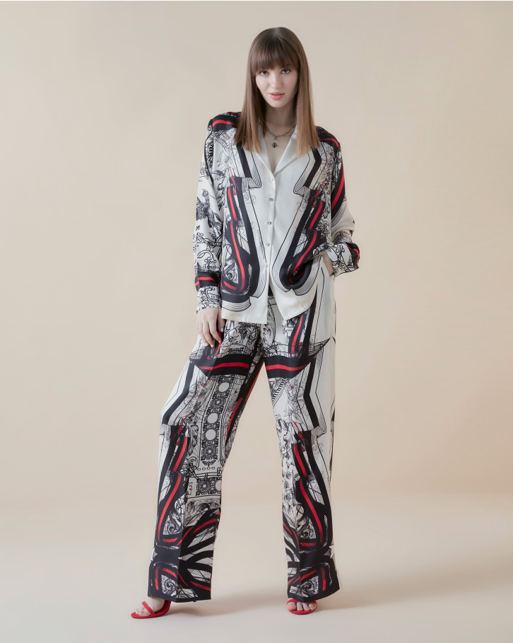 Crimson Nouveau co-ord set