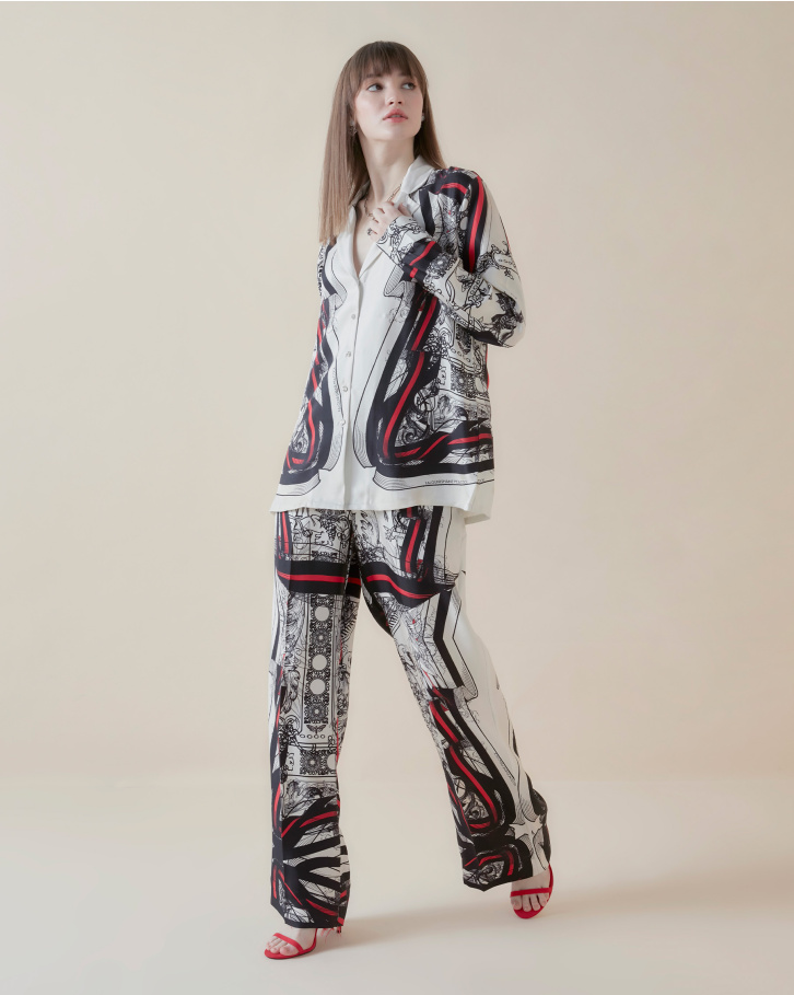 Crimson Nouveau co-ord set