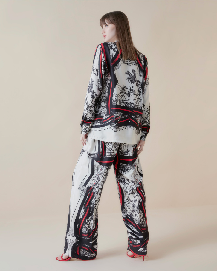 Crimson Nouveau co-ord set