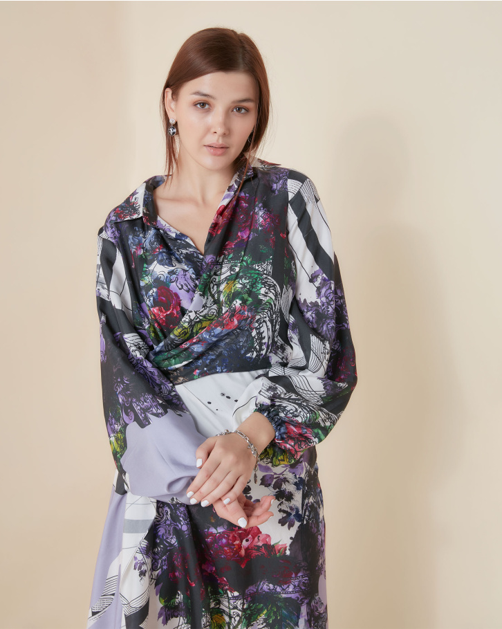 Lily of the Nile Draped dress