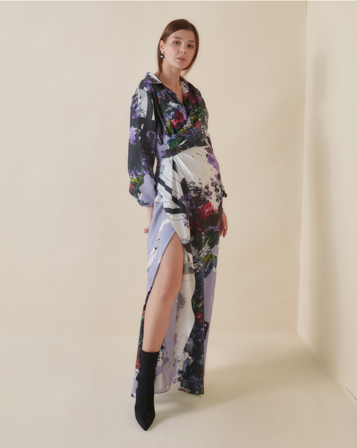 Lily of the Nile Draped dress