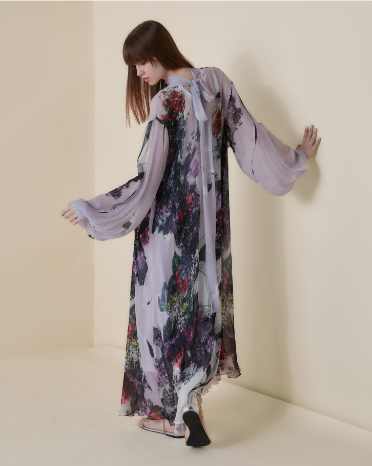 Lily of the Nile long dress