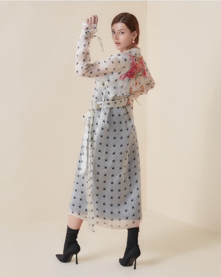 Ireland Star trench coat