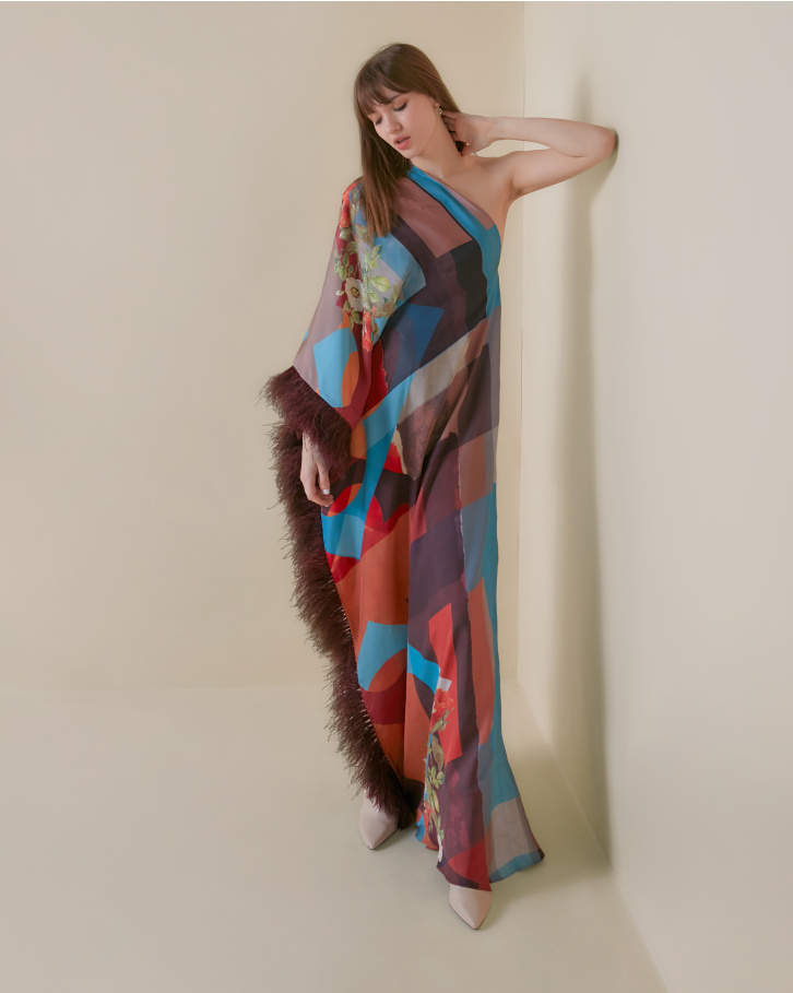 Optical Flora Kaftan
