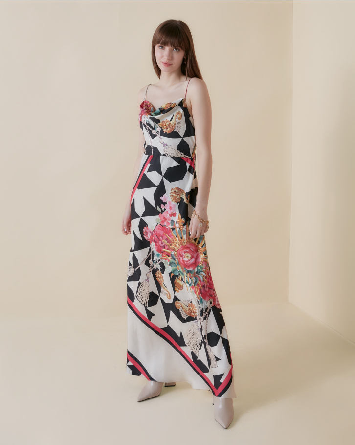 Inflorescence Slip dress