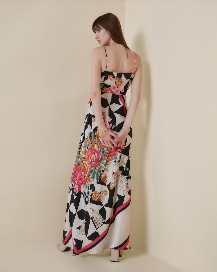 Inflorescence Slip dress