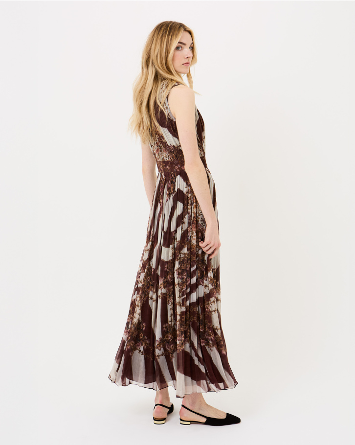 Umber Latte Midi Dress