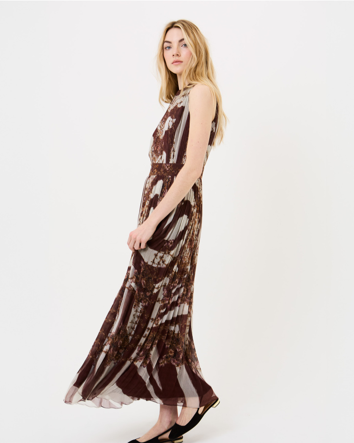 Umber Latte Midi Dress