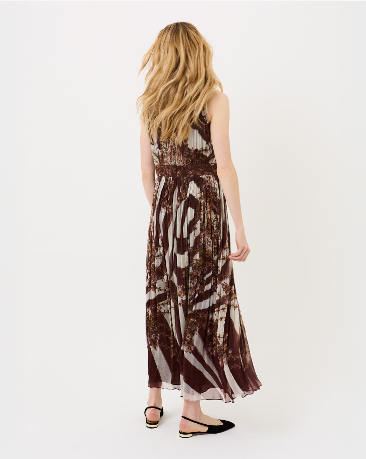 Umber Latte Midi Dress