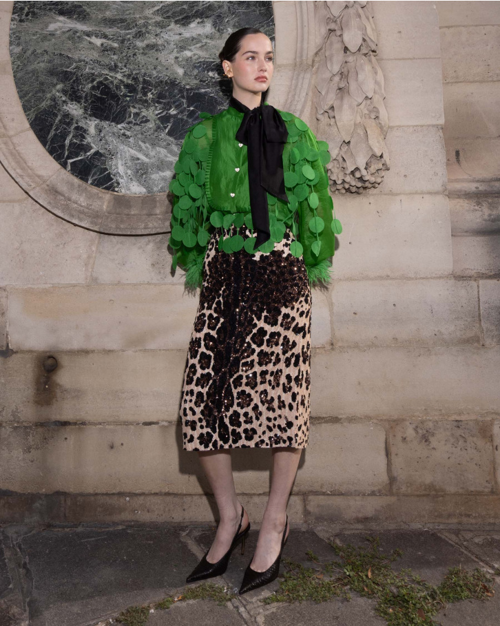 Prowl, Leapord Print and Embellished Skirt