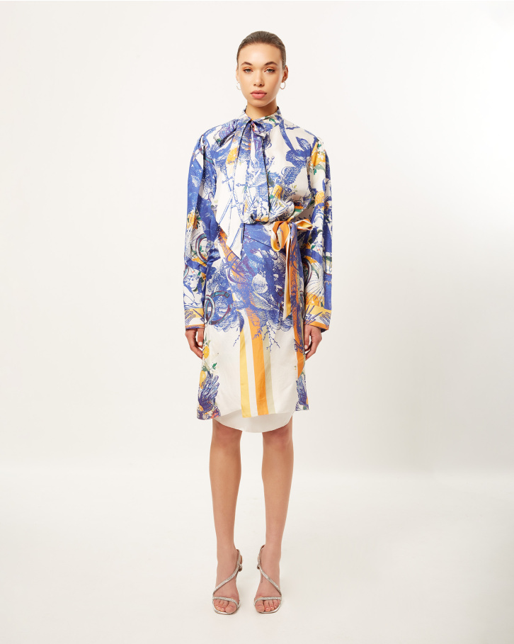 Tropical Tuscany Flap Dress