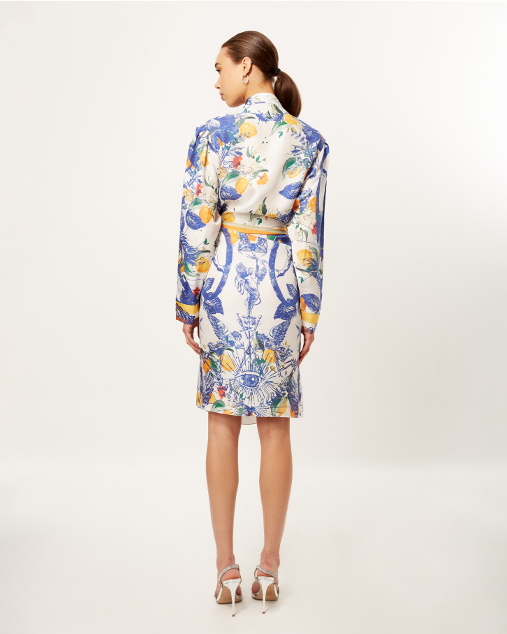 Tropical Tuscany Flap Dress