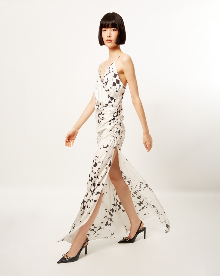 Vatican Fresco Slip Dress